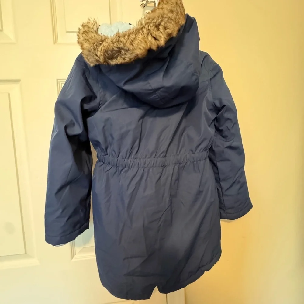 Children's Cozy Navy Puffer Coat